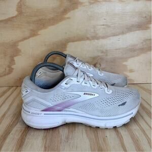 Brooks - Ghost 15 - Running Shoes - White/Pink - Women's - 7(B) - 1203801B195